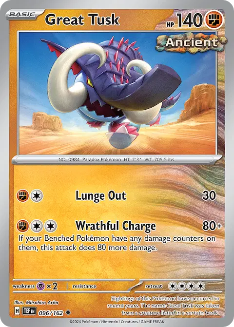 Great Tusk, Temporal Forces 096/162