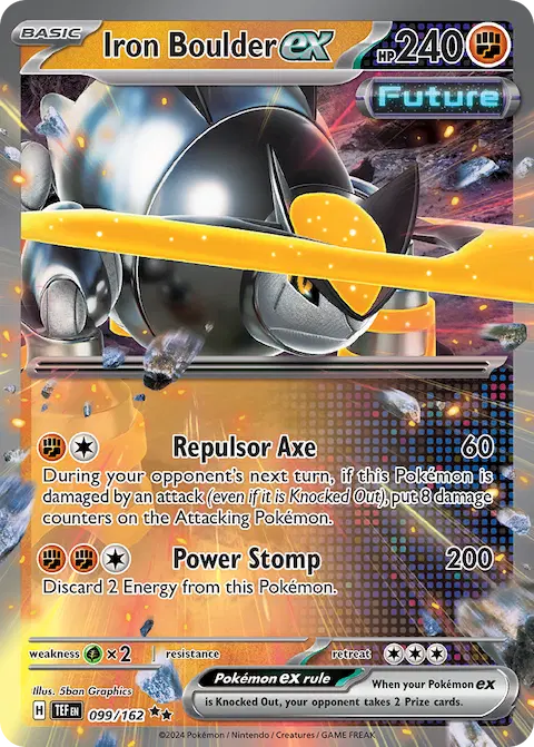 Iron Boulder ex, Temporal Forces 099/162