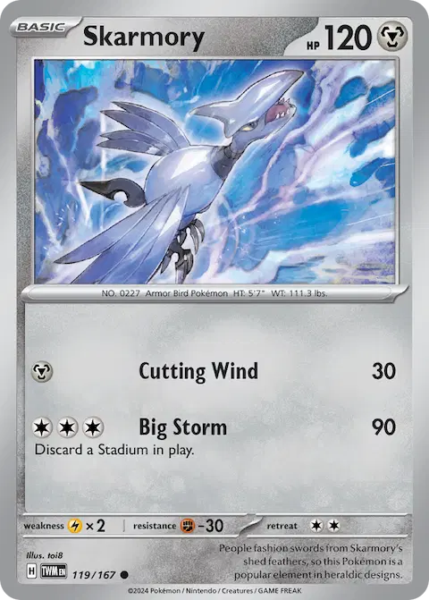 Skarmory, Twilight Masquerade 119/167