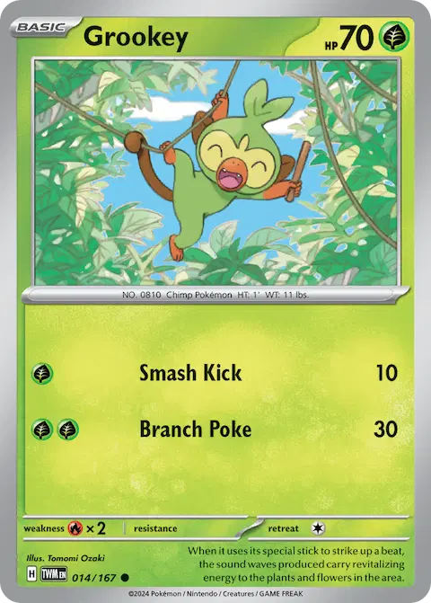 Grookey, Twilight Masquerade 014/167