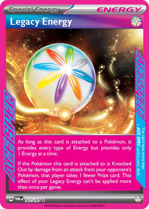 Legacy Energy, Twilight Masquerade 167/167