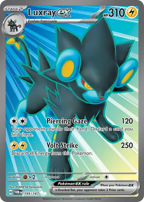 Luxray ex, Twilight Masquerade 195/167