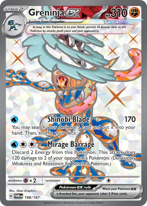 Greninja ex, Twilight Masquerade 198/167