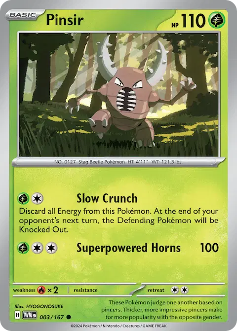 Pinsir, Twilight Masquerade 003/167