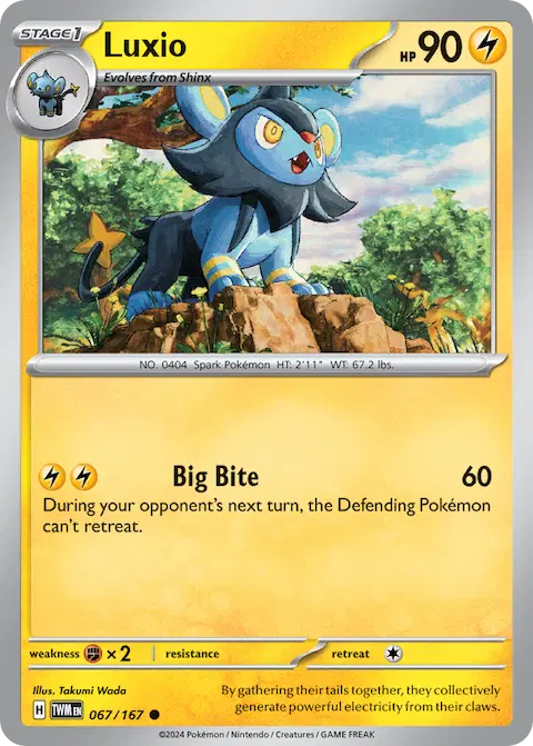Luxio, Twilight Masquerade 067/167