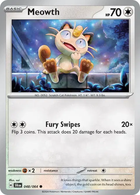 Meowth, Shrouded Fable 048/064