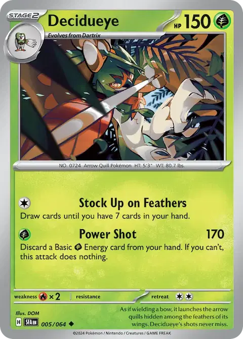 Decidueye, Shrouded Fable 005/064