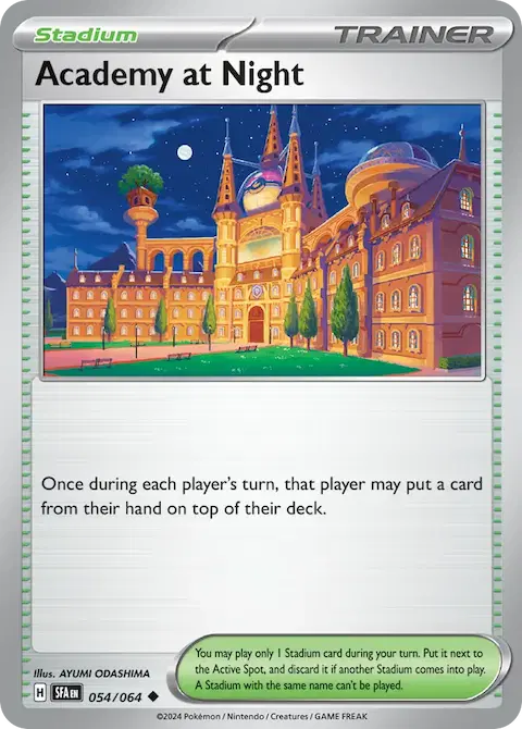 Academy at Night, Shrouded Fable 054/064