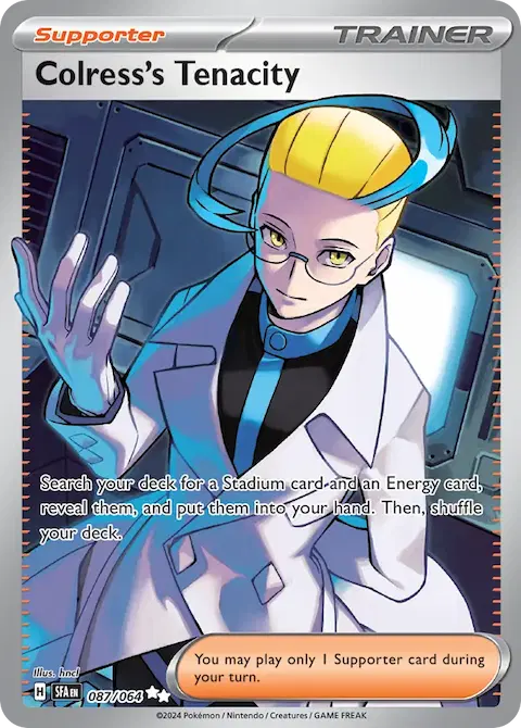 Colress's Tenacity, Shrouded Fable 087/064