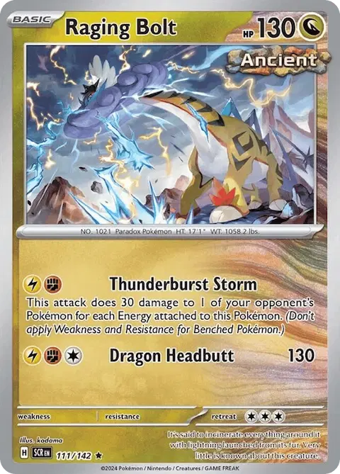 Raging Bolt, Stellar Crown 111/142