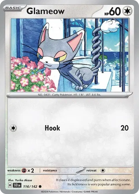 Glameow, Stellar Crown 116/142