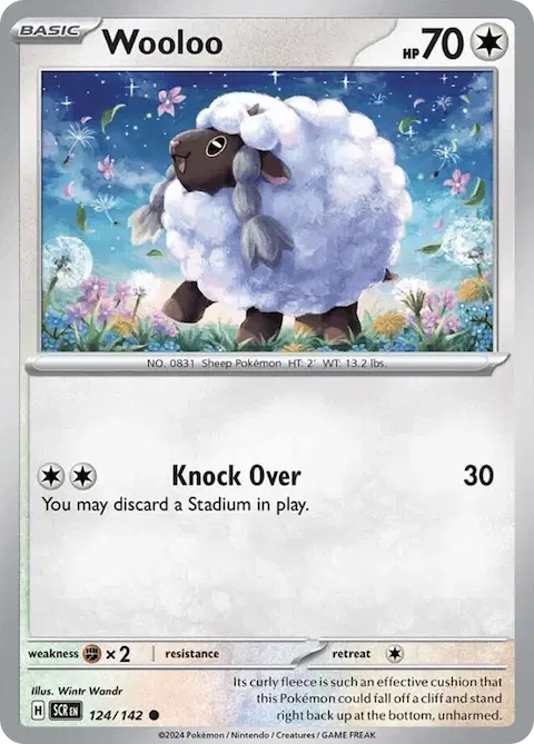 Wooloo, Stellar Crown 124/142