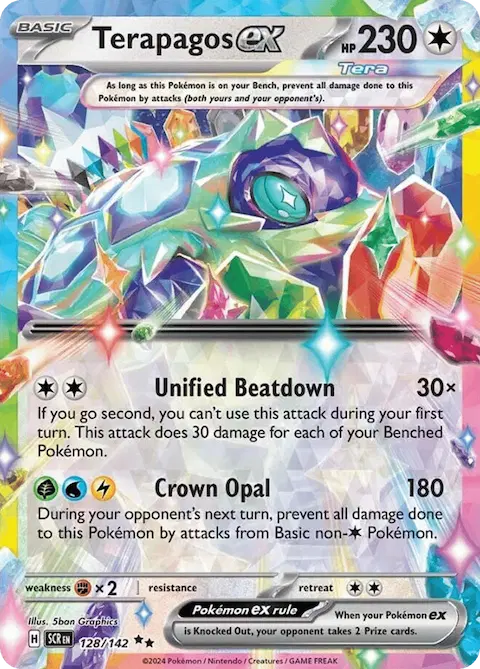 Terapagos ex, Stellar Crown 128/142