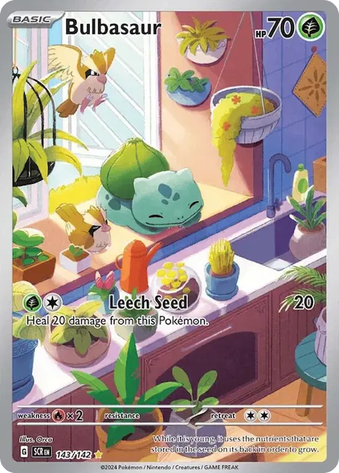 Bulbasaur, Stellar Crown 143/142
