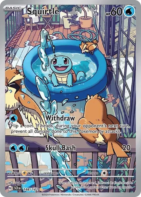 Squirtle, Stellar Crown 148/142