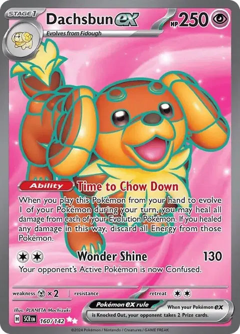 Dachsbun ex, Stellar Crown 160/142