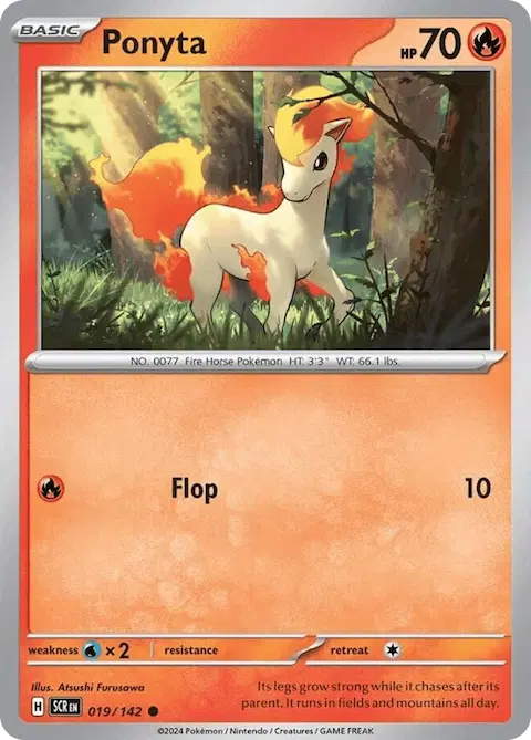 Ponyta, Stellar Crown 019/142