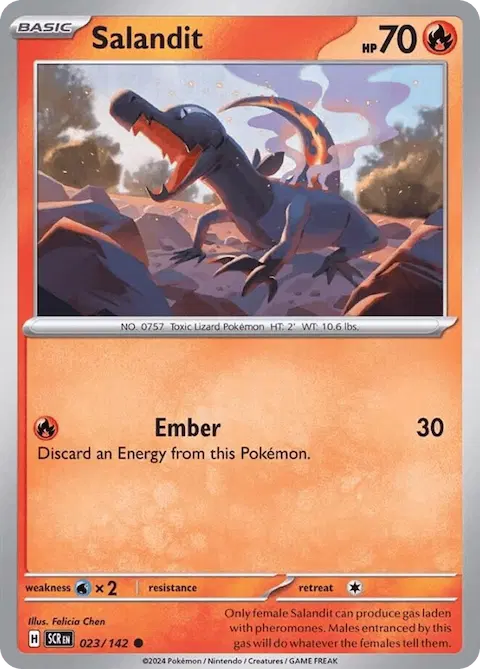 Salandit, Stellar Crown 023/142