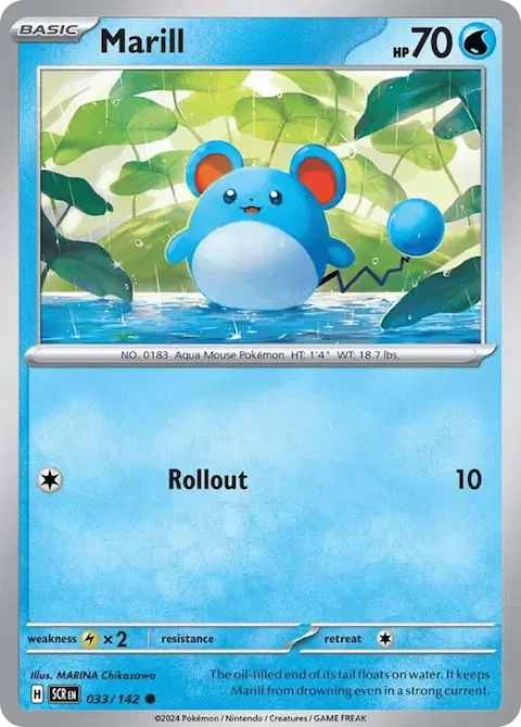 Marill, Stellar Crown 033/142