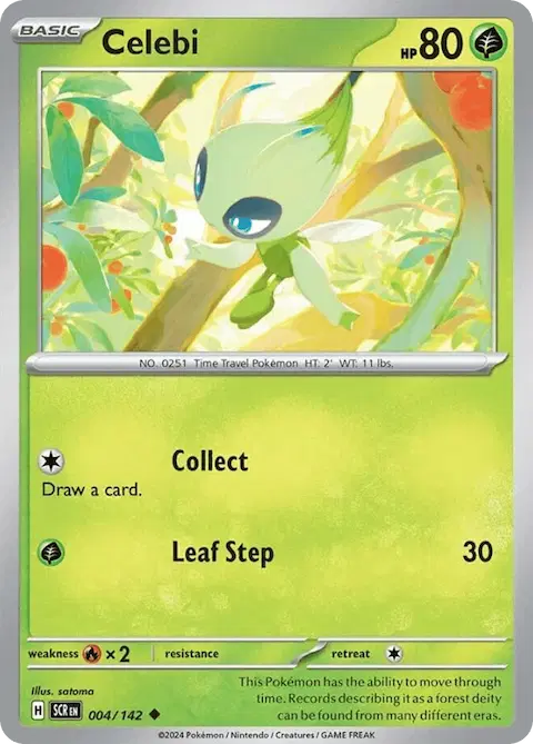 Celebi, Stellar Crown 004/142