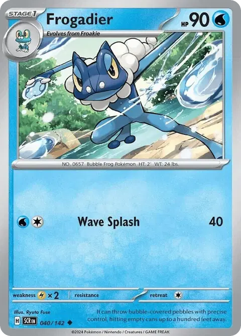 Frogadier, Stellar Crown 040/142