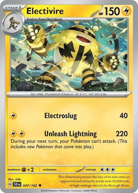 Electivire, Stellar Crown 047/142