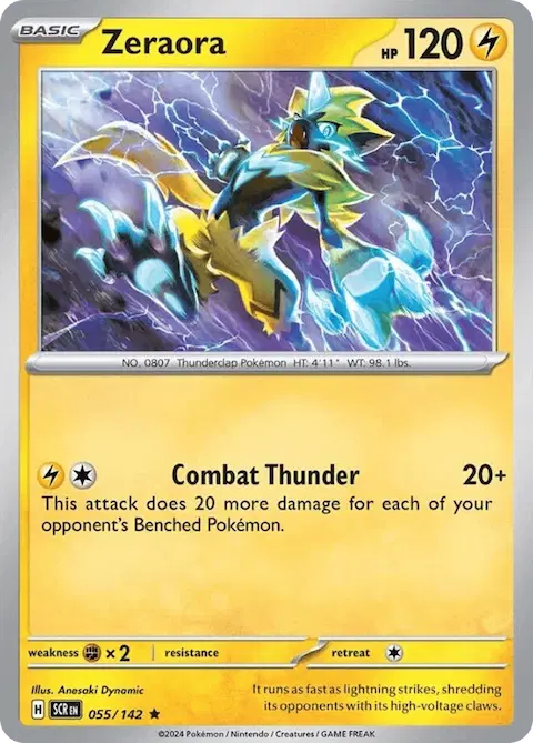 Zeraora, Stellar Crown 055/142