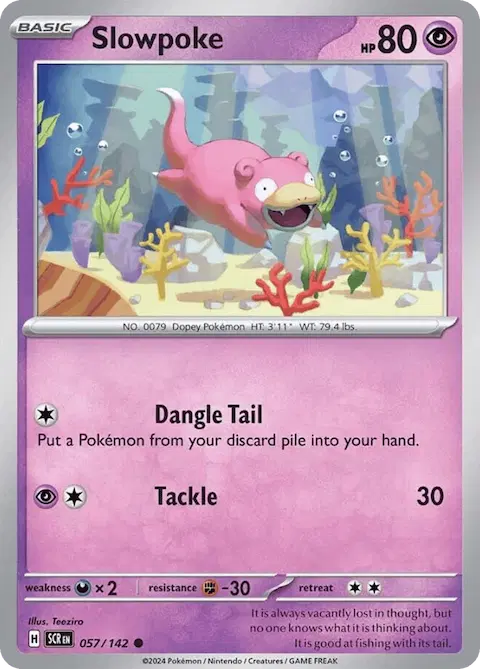Slowpoke, Stellar Crown 057/142