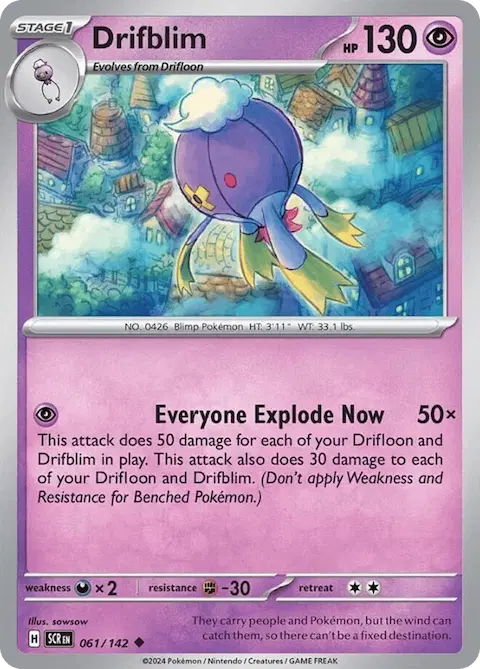 Drifblim, Stellar Crown 061/142