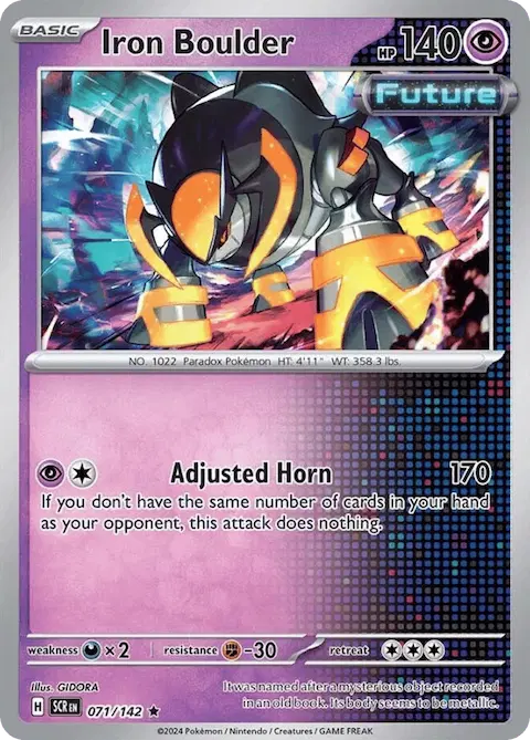 Iron Boulder, Stellar Crown 071/142