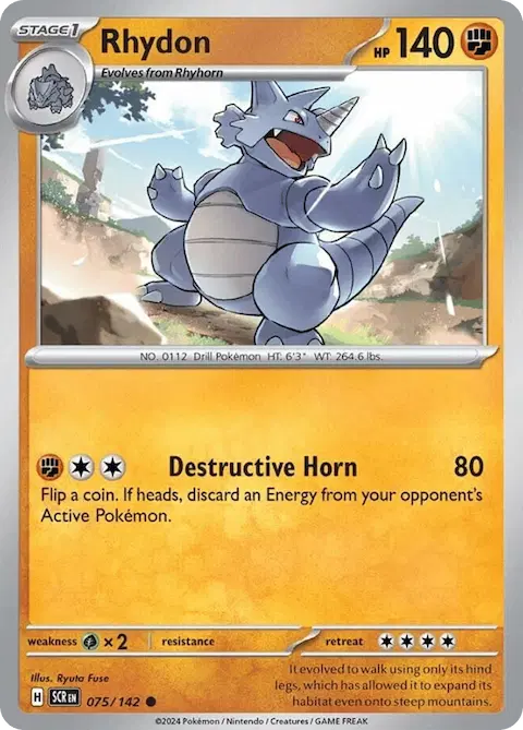Rhydon, Stellar Crown 075/142