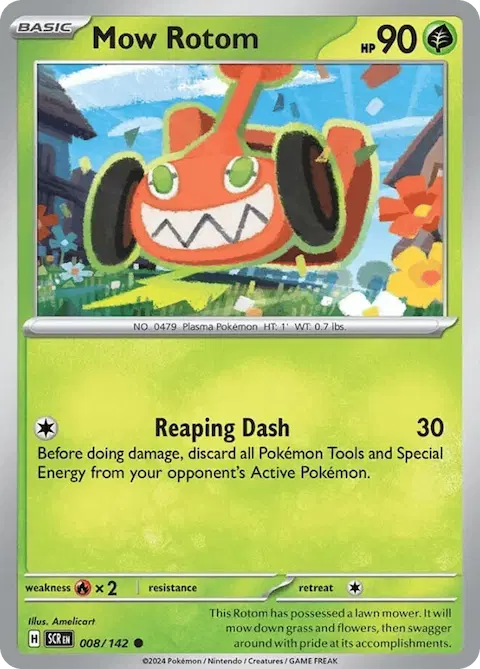 Mow Rotom, Stellar Crown 008/142