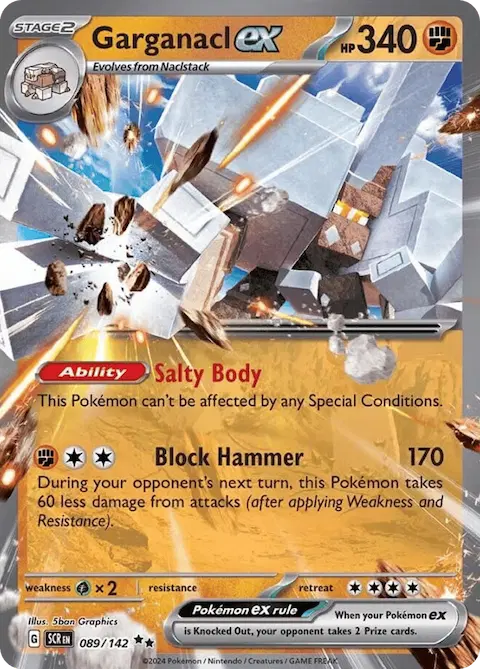 Garganacl ex, Stellar Crown 089/142