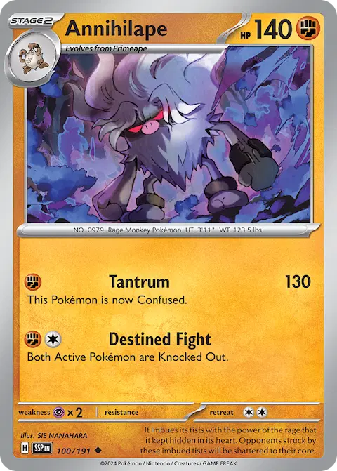 Annihilape, Surging Sparks 100/191