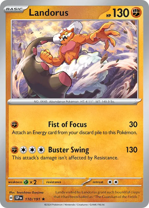 Landorus, Surging Sparks 110/191