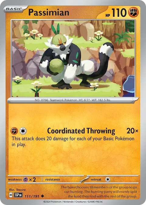 Passimian, Surging Sparks 111/191