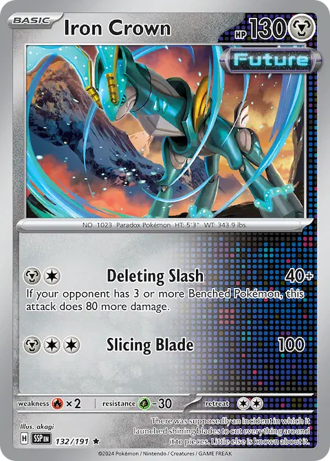 Iron Crown, Surging Sparks 132/191