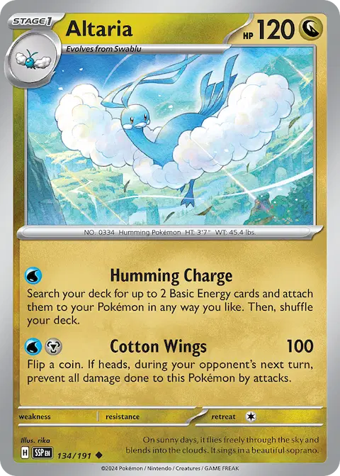 Altaria, Surging Sparks 134/191