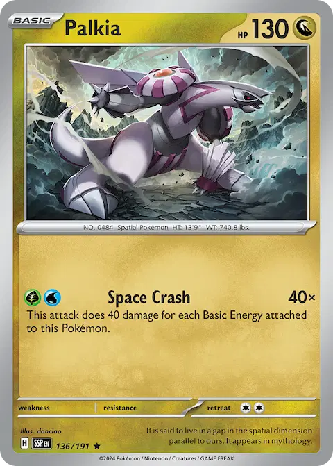 Palkia, Surging Sparks 136/191