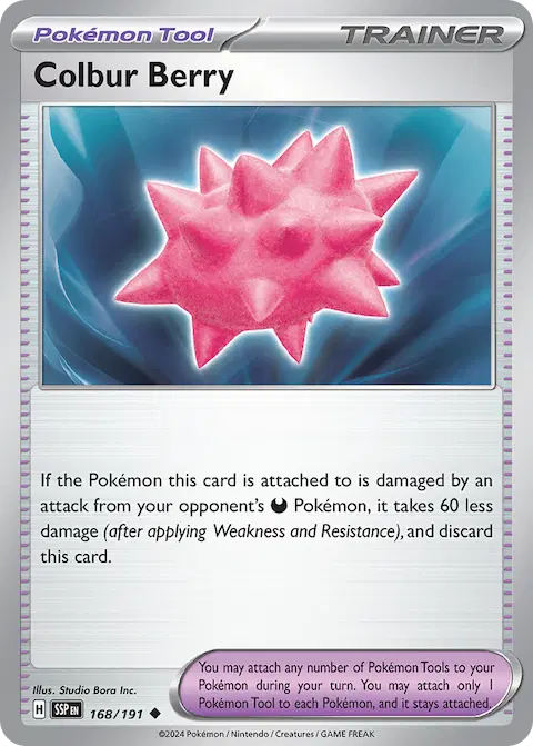 Colbur Berry, Surging Sparks 168/191