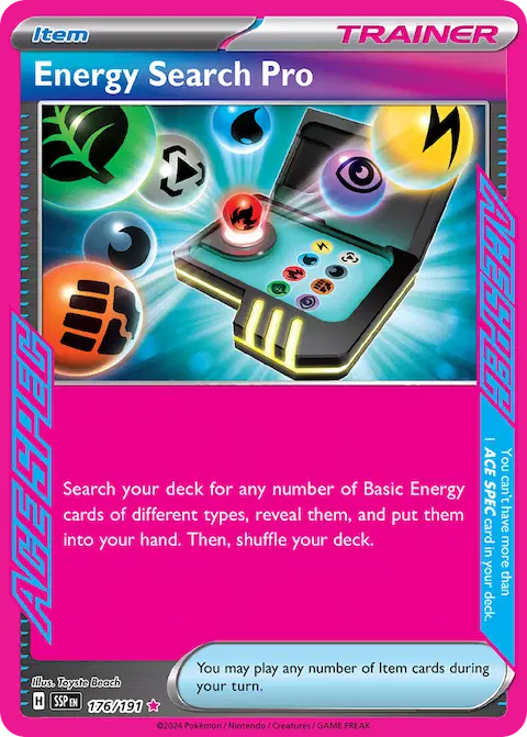 Energy Search Pro, Surging Sparks 176/191