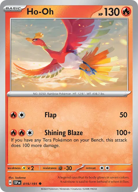 Ho-Oh, Surging Sparks 019/191