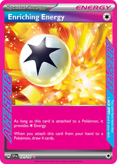 Enriching Energy, Surging Sparks 191/191