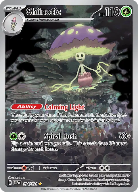 Shiinotic, Surging Sparks 194/191