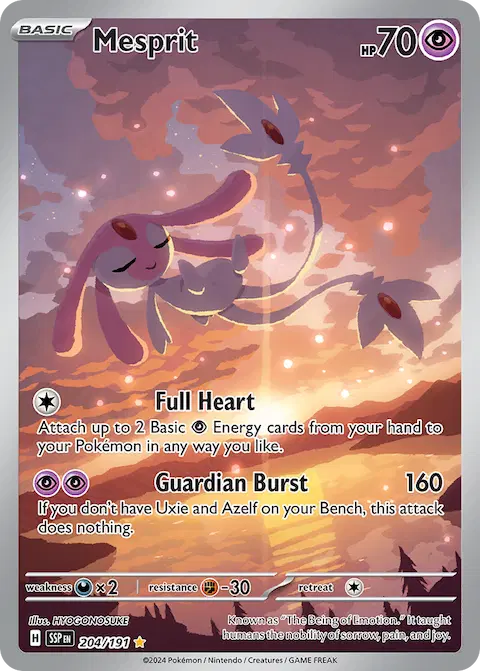 Mesprit, Surging Sparks 204/191
