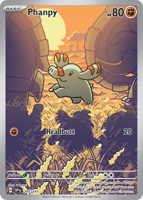 Phanpy, Surging Sparks 205/191