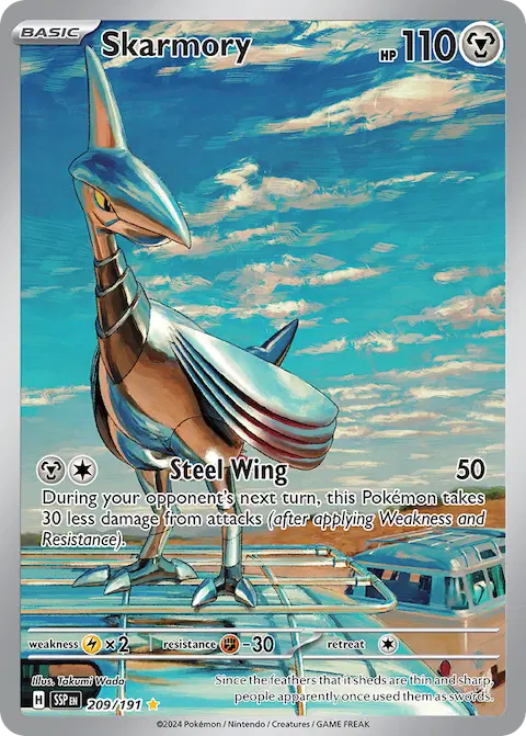 Skarmory, Surging Sparks 209/191
