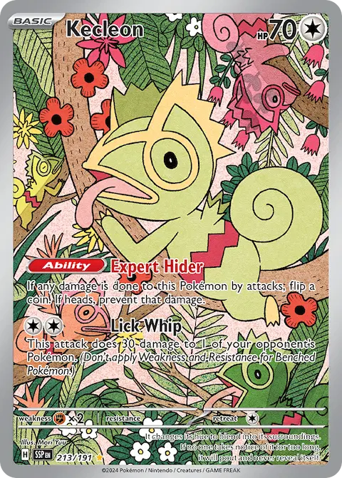 Kecleon, Surging Sparks 213/191