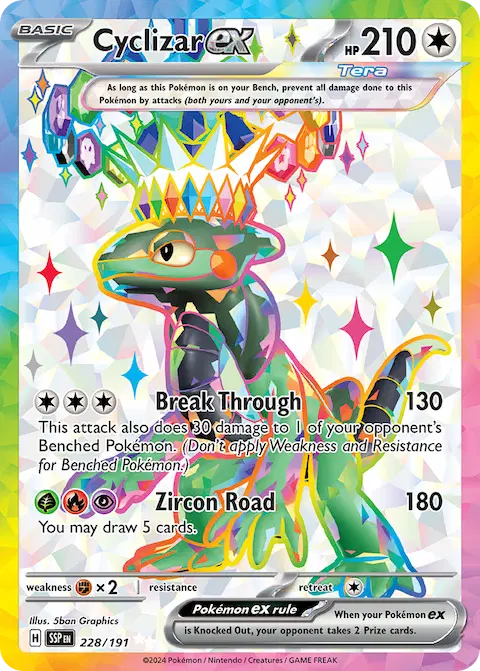 Cyclizar ex, Surging Sparks 228/191