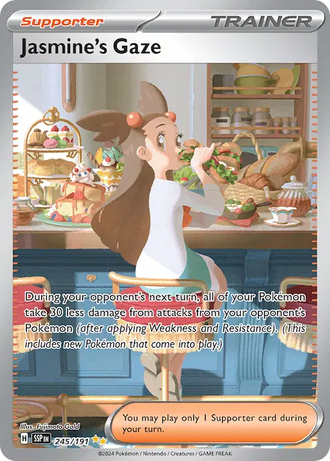 Jasmine's Gaze, Surging Sparks 245/191